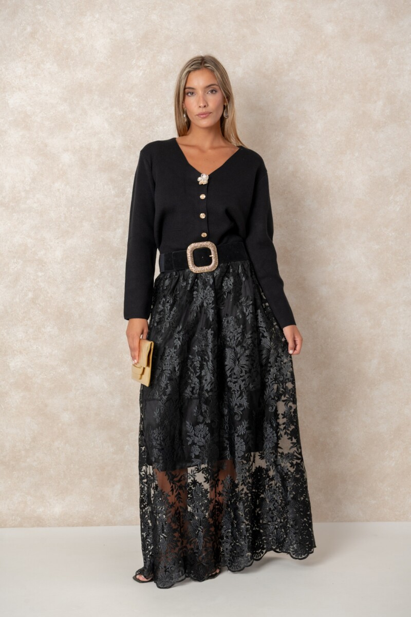 CINTURON RAINA - Negro 