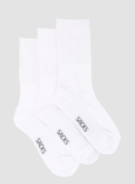 Pack x3 medias sport infantil Blanco