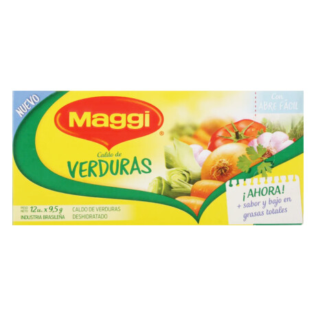 CALDOS MAGGI X 12 UN VERDURA CALDOS MAGGI X 12 UN VERDURA