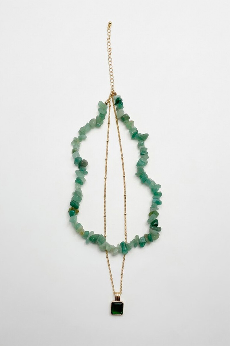COLLAR JADE GREEN VERDE