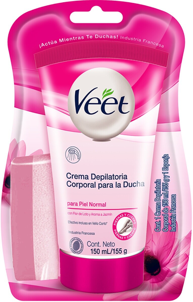 Veet Cr Dep.P/ Ducha Piel Normal 