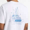 Remera New Balance de Hombre - Lobster Boat - MT51923WT WHITE