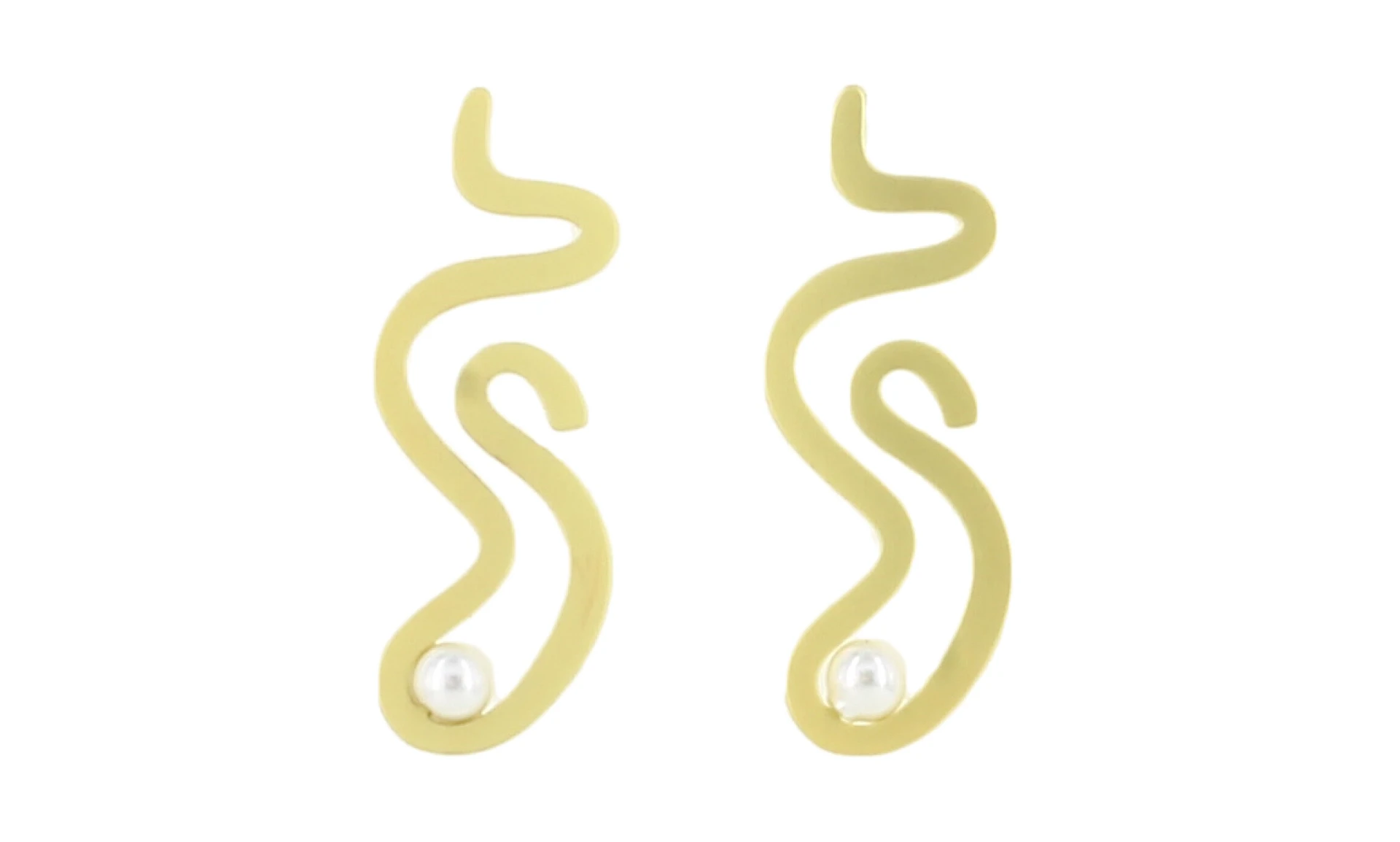 Caranava metalica con forma irregular MissCarol - Gold 