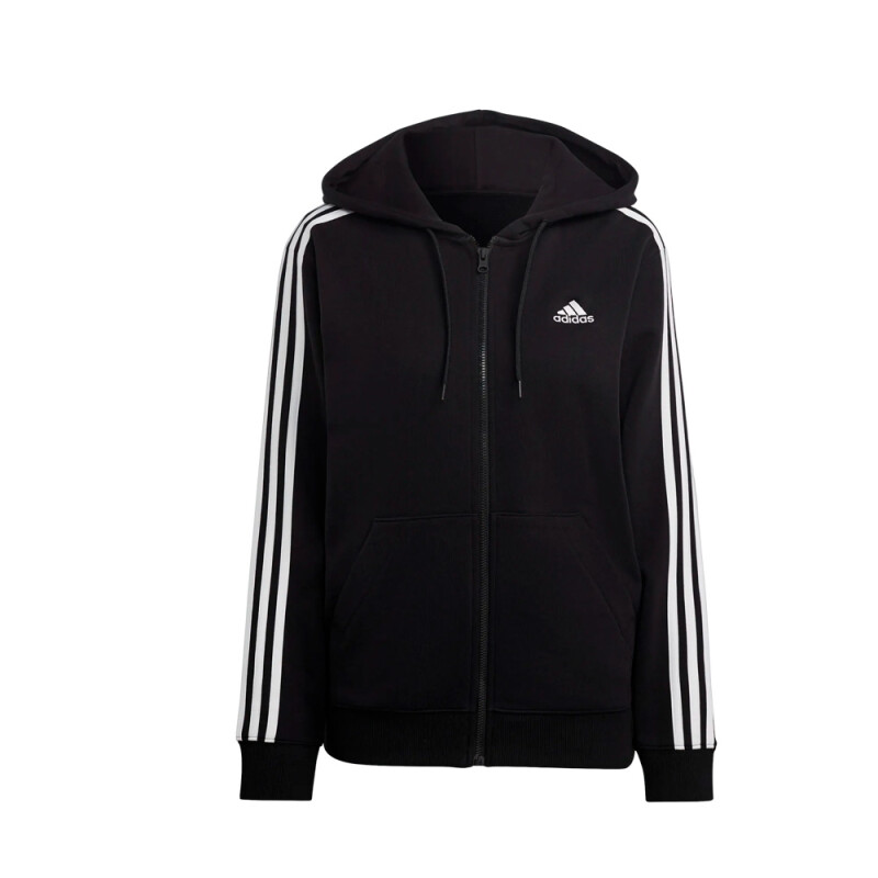 CAMPERA adidas ESSENTIALS FRENCH TERRY BLACK/WHITE