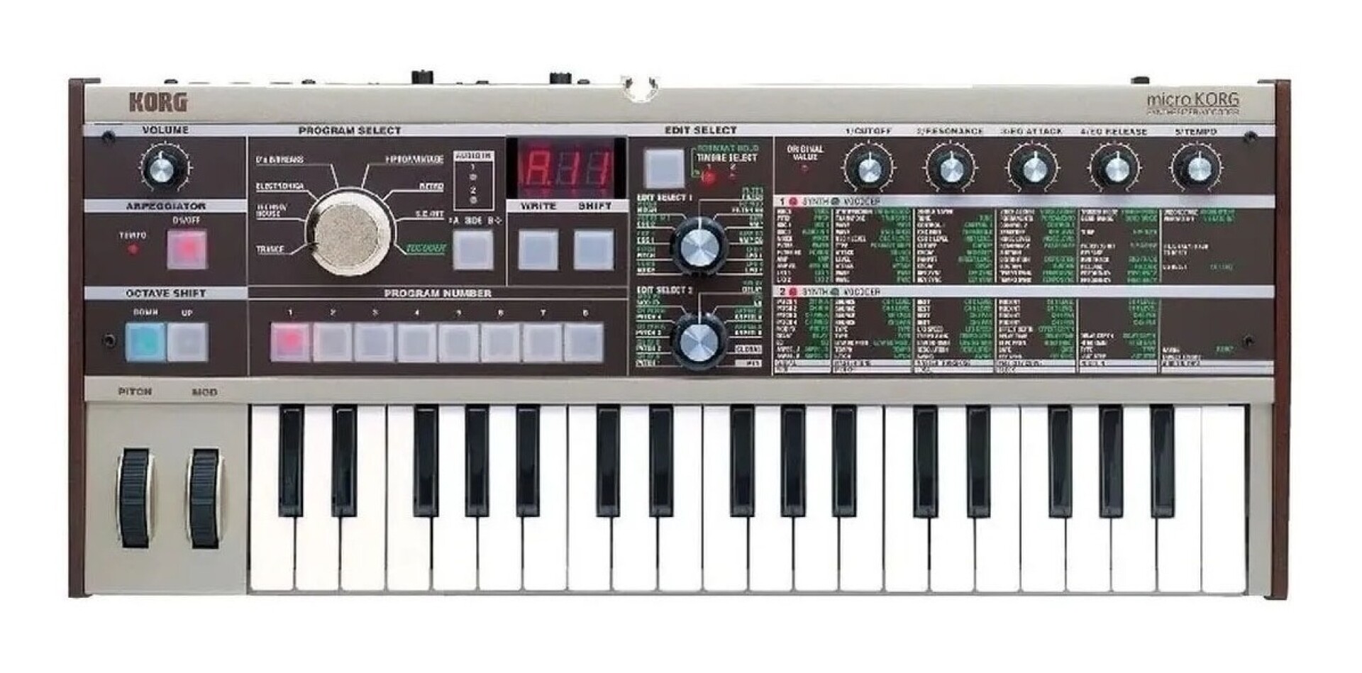Sintetizador Analógico Korg Microkorg Mk1 