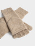 Guantes Varios Guantes Tejidos Mitones - Marron Beige