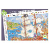 Puzzle de Observación Piratas 100 Piezas Djeco Puzzle de Observación Piratas 100 Piezas Djeco