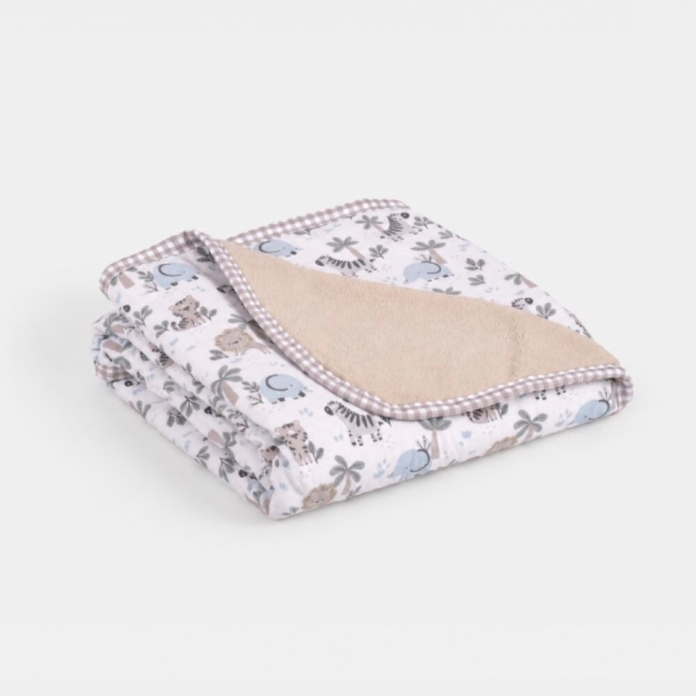 Manta 80x90 Bebe Selva Beige