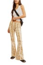 PENNY PULL ON PRINTED Marron