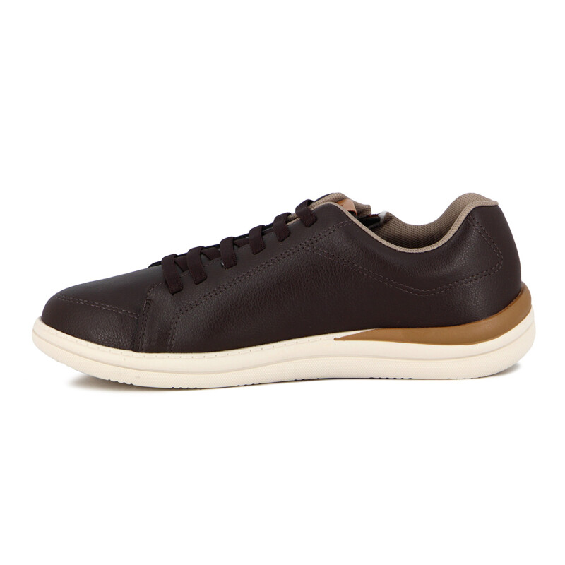 Br Sport Zapato Casual Acordonado Cafe