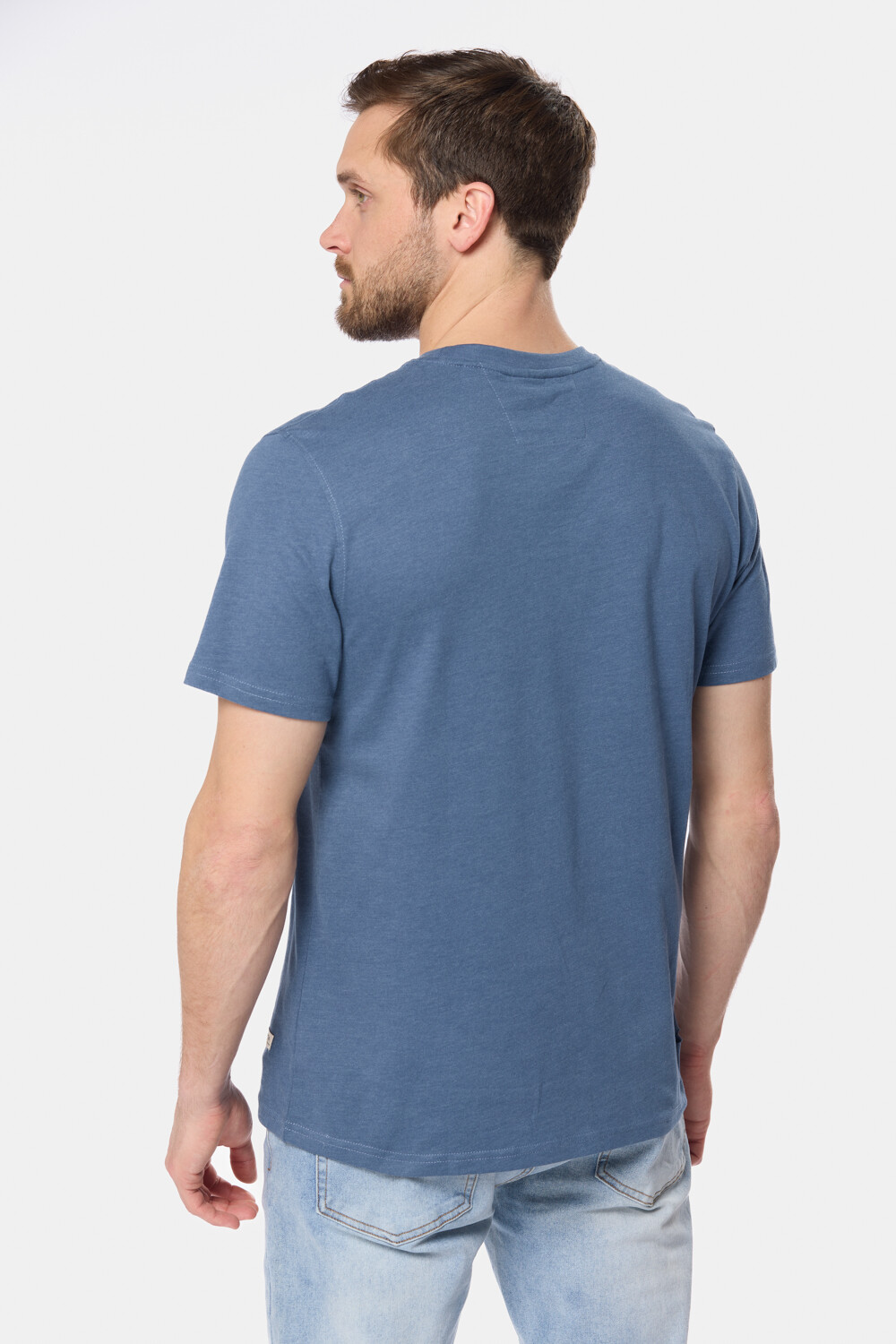 REMERA ESTAMPADA Azul