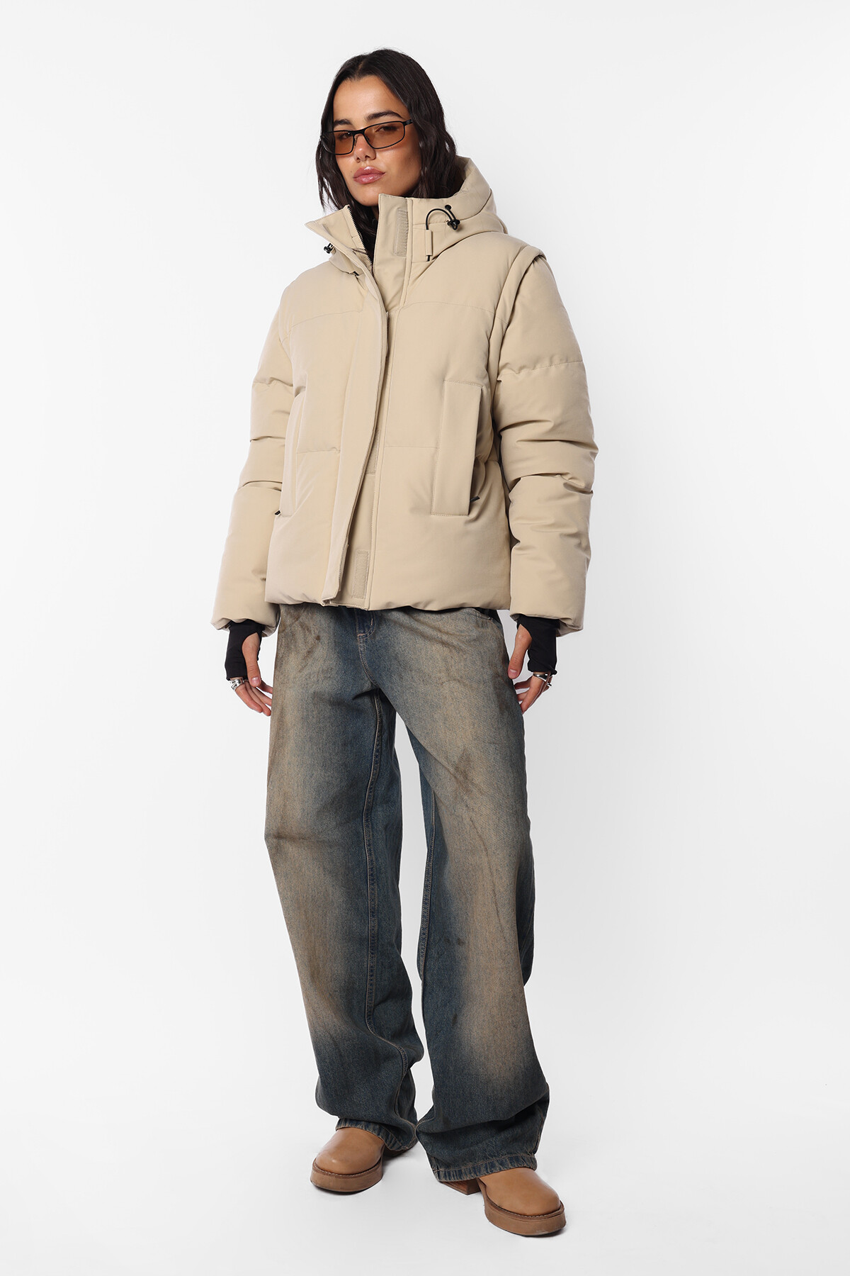 Campera Cinder Crudo
