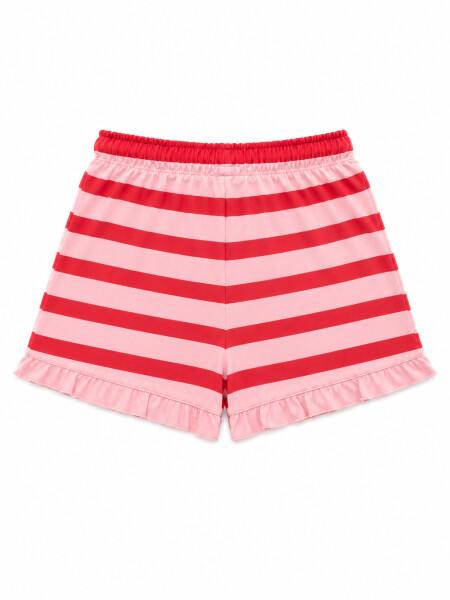 SHORT DAFNE AOP MINI ROSADO.