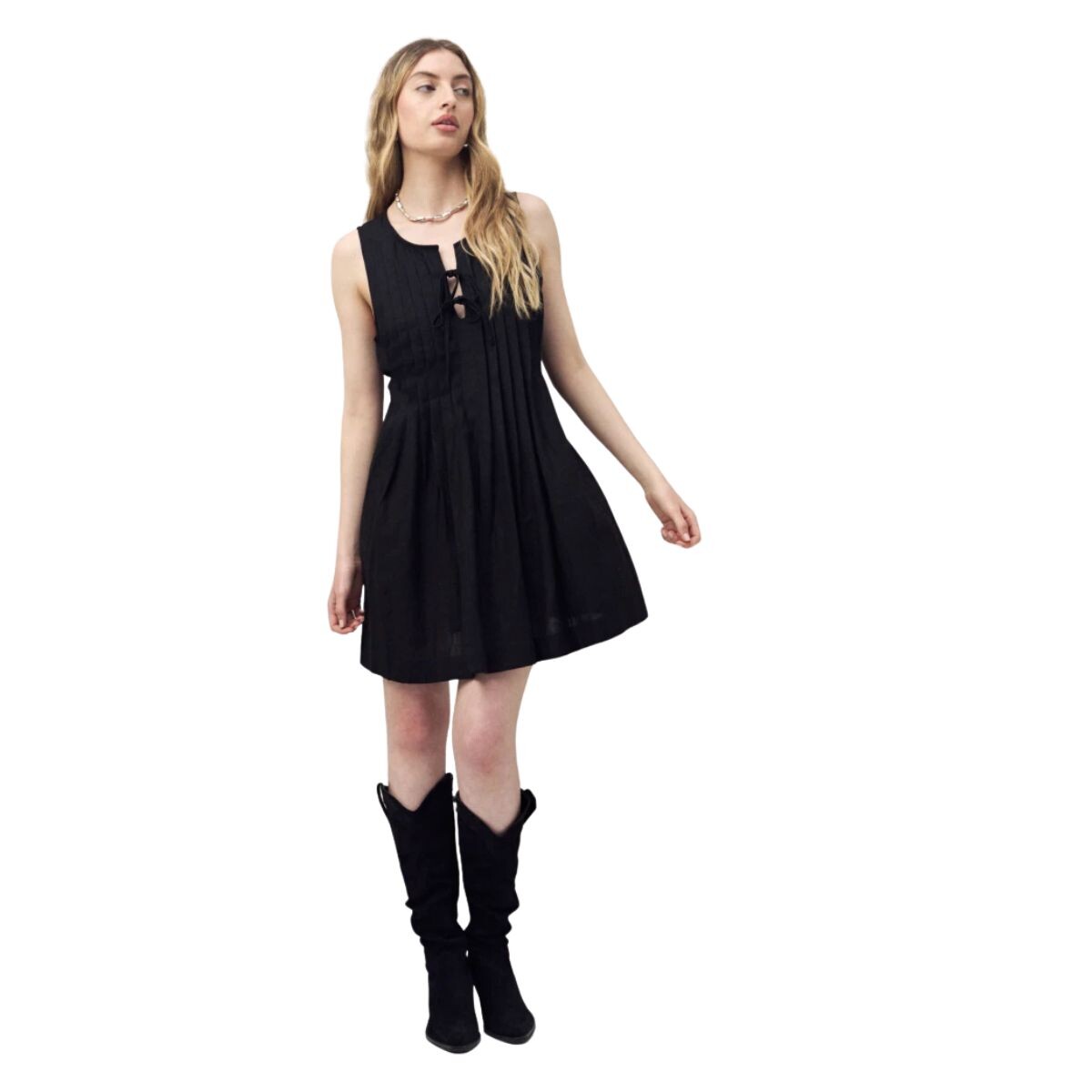 VESTIDO ODEN XS-XL - NEGRO 