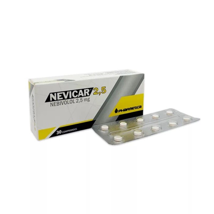 NEVICAR 2,5 MG. CJ X 30 COMP. REC. única
