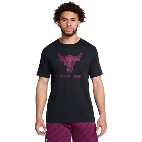UA Pjt Rck Brahma Bull SS-ORG BLK-003