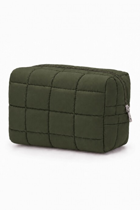 Necesser Puffy Verde Oliva