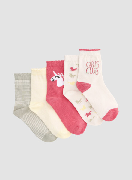 Pack x5 medias con diseños infantil Variante 31