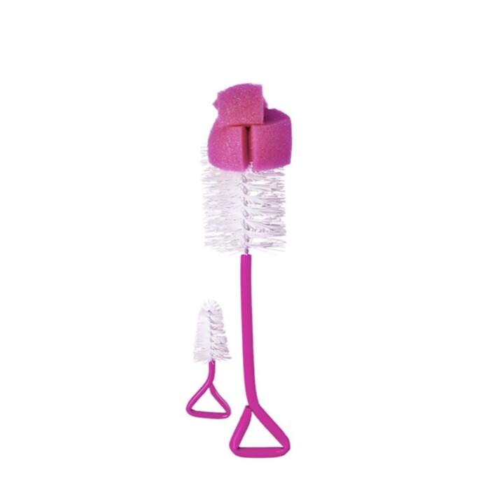 EVENFLO ESCOBILLON LIMPIADOR ROSA única