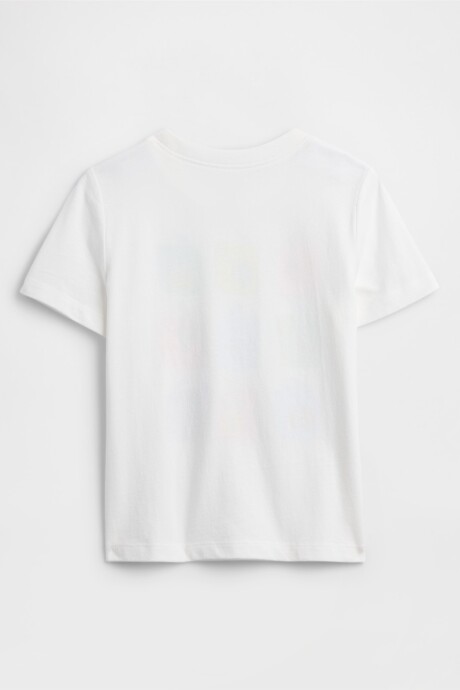 Remera Logo Gap Toddler Niño New Off White V2