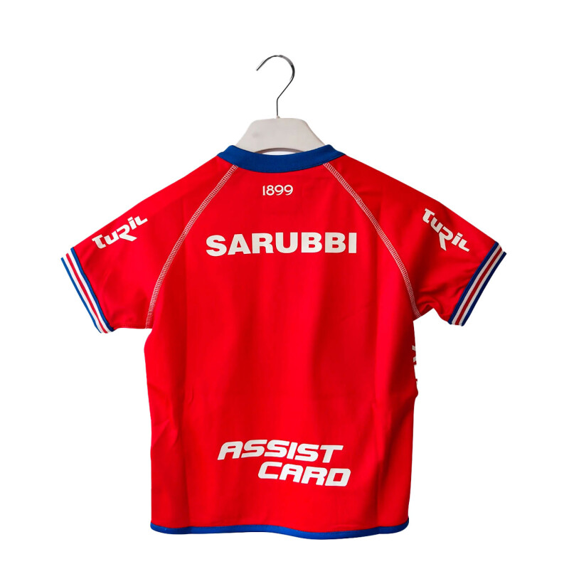 Camiseta Infantil Umbro Nacional Away 1 Rojo - Blanco - Azul