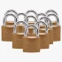 X12 Candados de Bronce Seguridad Baoxin AntiCorrosión 38MM X12 Candados de Bronce Seguridad Baoxin AntiCorrosión 38MM