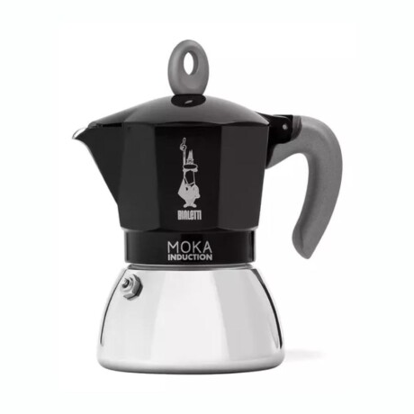 Cafetera Italiana BIALETTI Moka Induction 4 Tazas - Negra Cafetera Italiana BIALETTI Moka Induction 4 Tazas - Negra