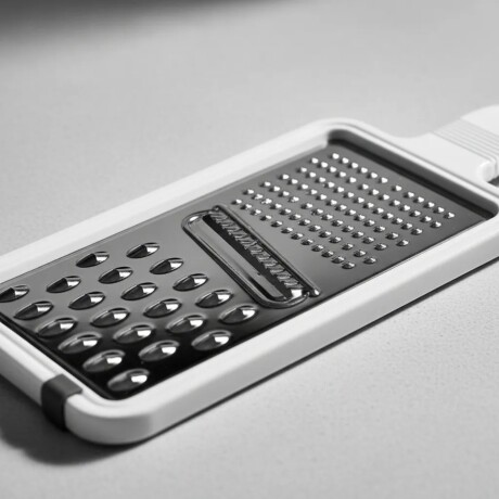 Rallador Tramontina Acero Inoxidable 1 Cara 3 Cortes Blanco