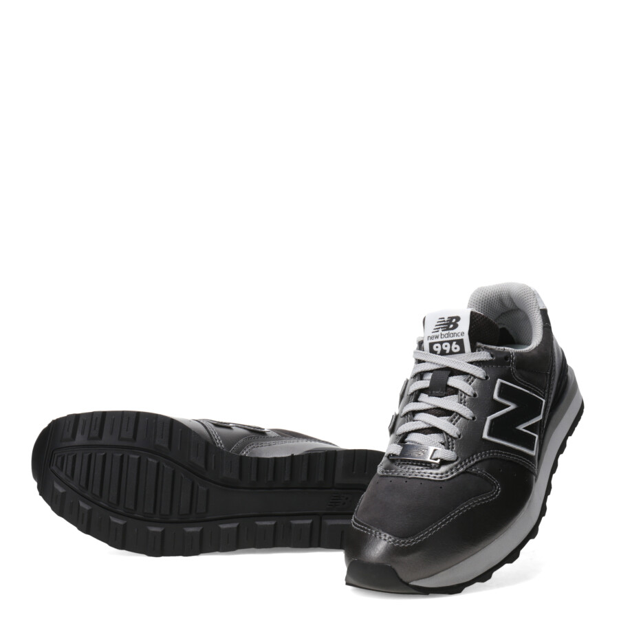 Championes de Mujer New Balance 996 Classics Traditionnels Gris - Blanco