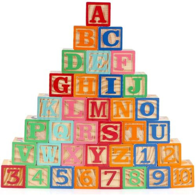Juegos de madera -Bloques ABC- Juegos De Madera -bloques Abc-