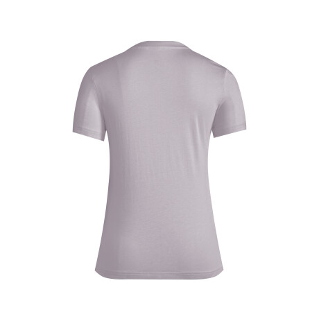 REMERA adidas LOUNGEWEAR ESSENTIALS LOGO AJUSTADA Lavander
