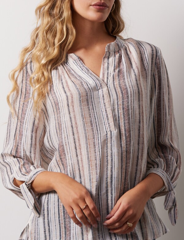 Blusa Lazo MULTI/MARRON