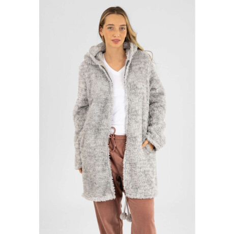 Bata pom melange Gris