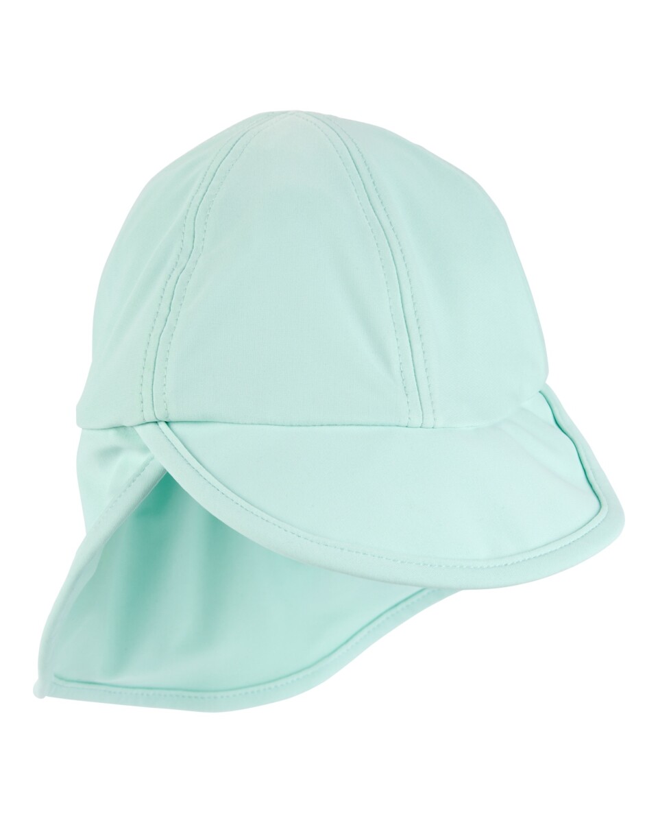 Gorra con visera y solapa, protección upf 50+ 
