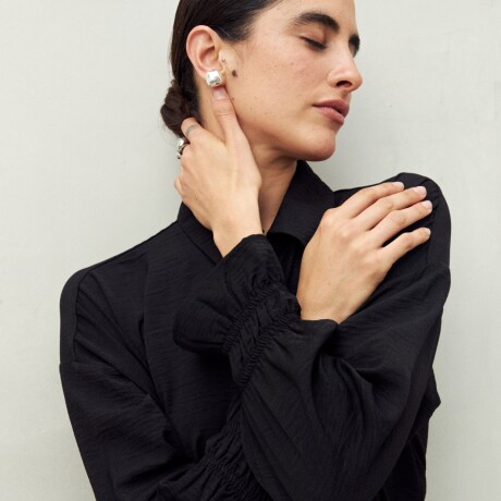 CAMISA BURBUJA Negro