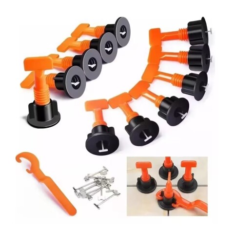 Nivelador reutilizable kit x 50 uni mas llave DMC Nivelador Reutilizable Kit X 50 Uni Mas Llave Dmc