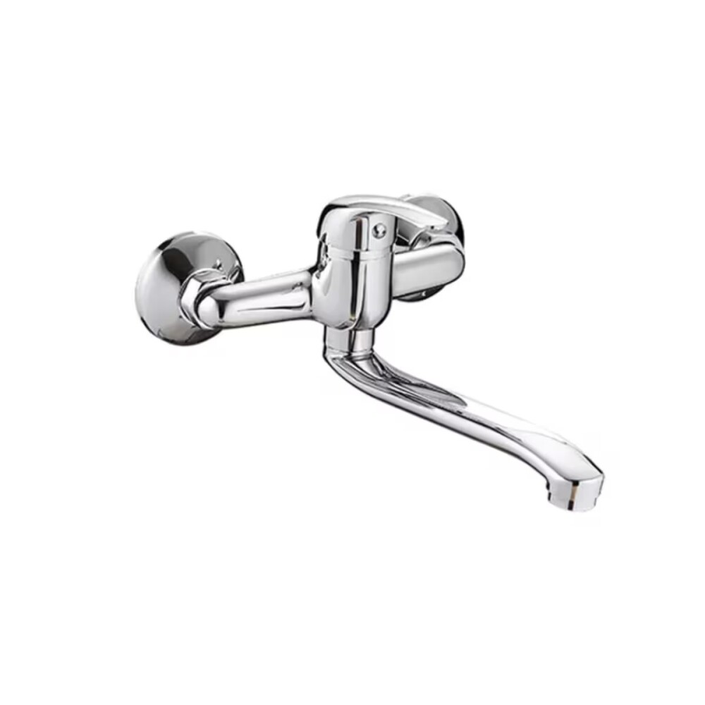 Grifería de cocina Monocomando de pared Capri Pico bajo Cromado Grifería De Cocina Monocomando De Pared Capri Pico Bajo Cromado