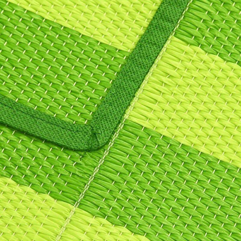 Estera individual doblable 1,80 x 0,9 m VERDE CLARO