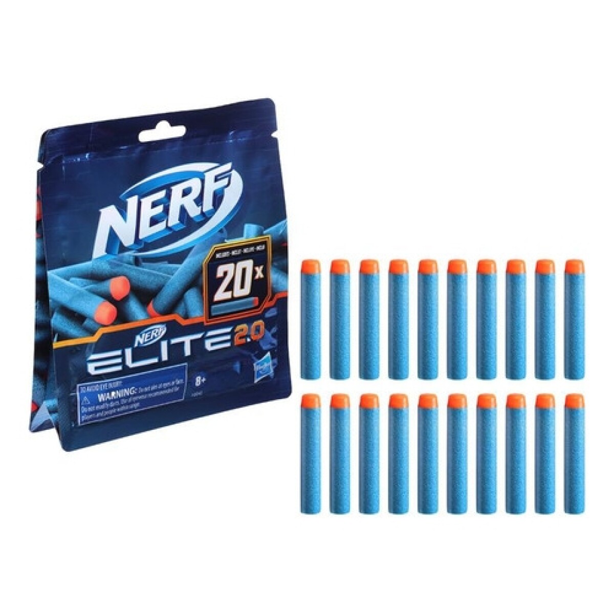 Pack x20 dardos de repuesto Nerf Elite 2.0 