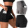 Calza Biker Deportiva Dama Pack X3 Con Bolsillo Negro Gris