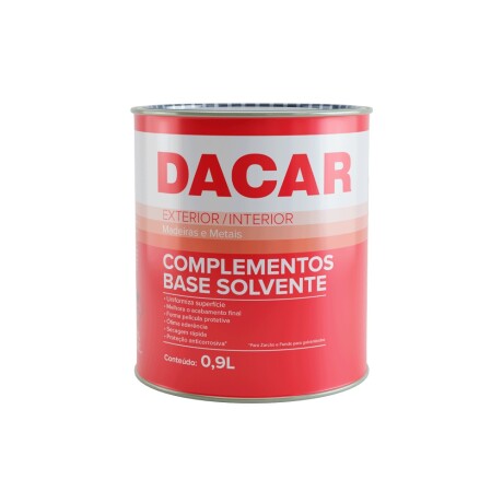 DACAR FONDO SINTÉTICO UNIVERSAL BASE SOLVENTE 0.9 LITROS Dacar Fondo Sintético Universal Base Solvente 0.9 Litros