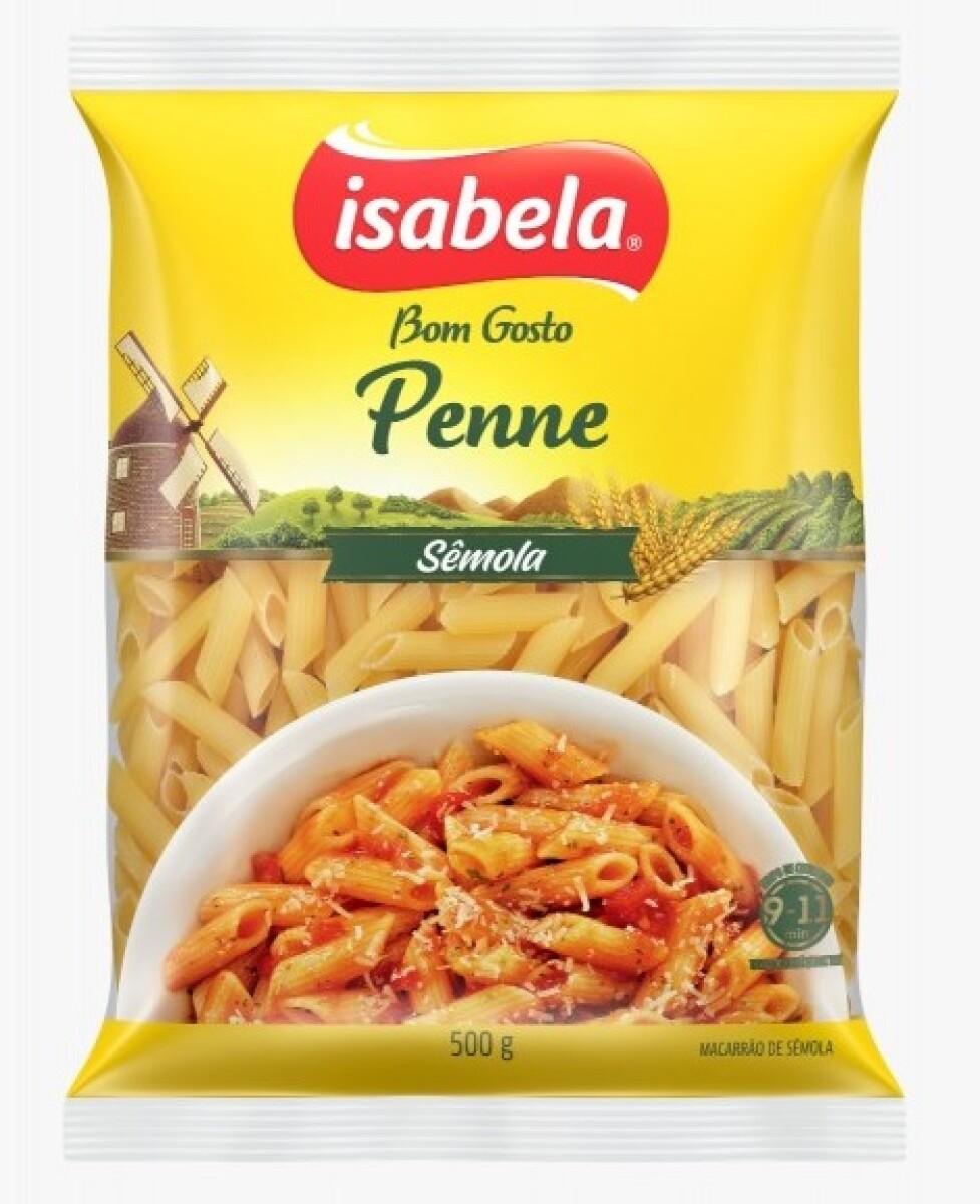 FIDEOS SEMOLADOS ISABELA 400G MOSTACHOL 