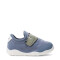 Championes de Niños Bibi Fisio Flex Velcro Azul Jean - Blanco