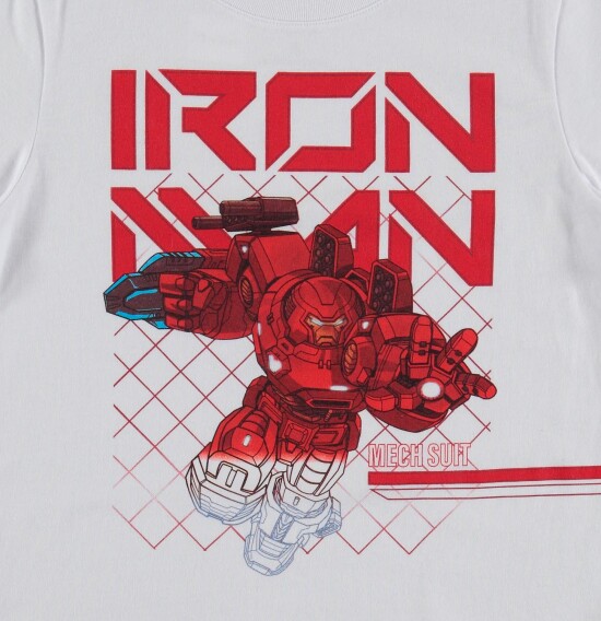 T-shirt de niño Iron Man BLANCO