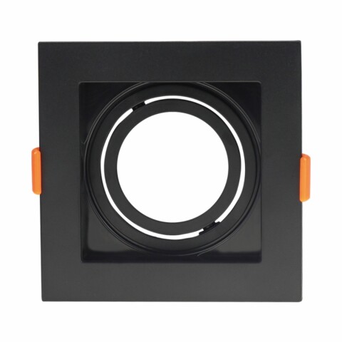SPOT VCP GU10 NEG/NEG CUADRADO SPOT VCP GU10 NEG/NEG CUADRADO