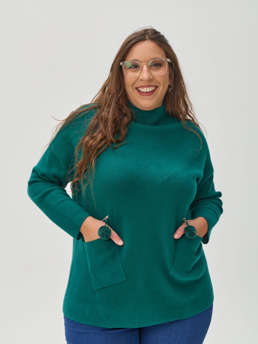 Buzo Pompón Verde