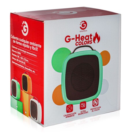 Calefactor Portátil Goldtech G-heat 500w AMARILLO