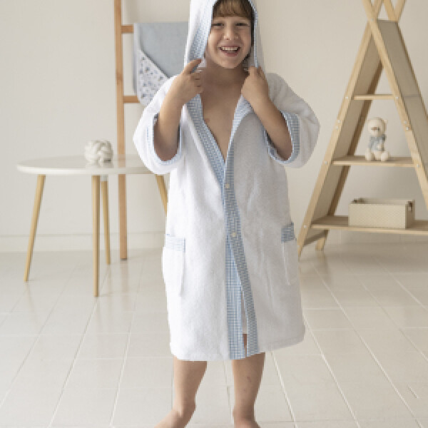 Salidas de Baño Classic Cuadros Celeste P