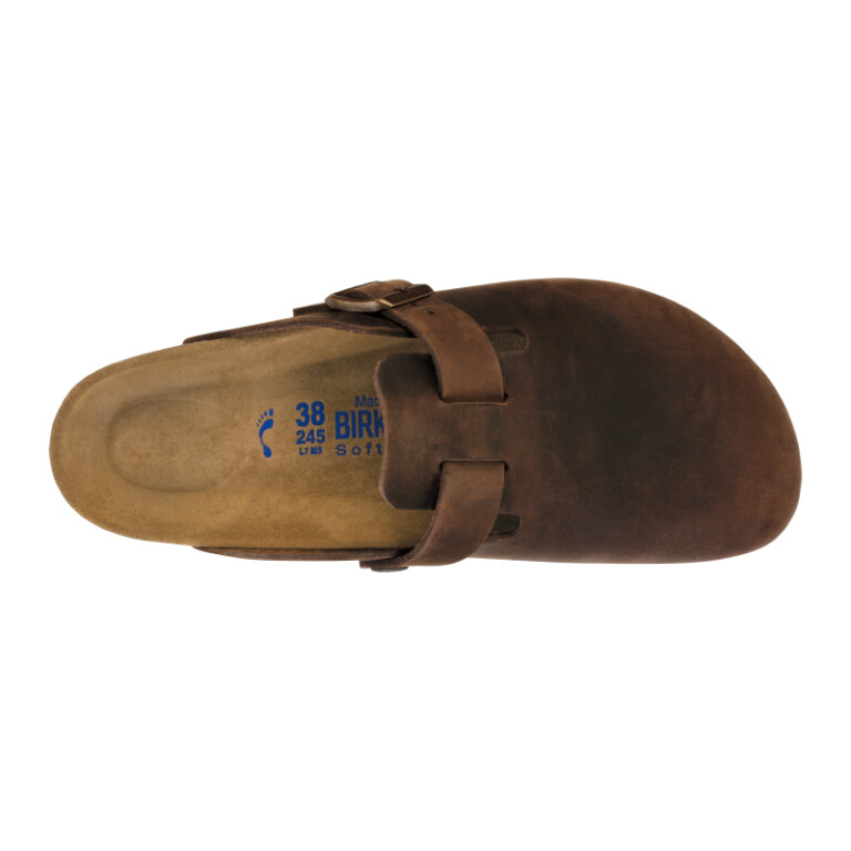 Zueco Boston Oiled Leather SFB - Regular Marron