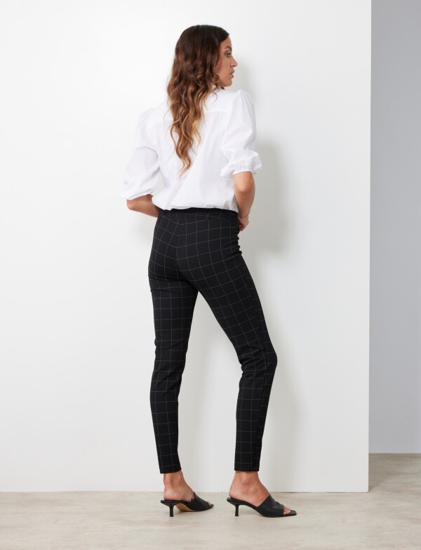 Pantalon Cuadros NEGRO/BLANCO